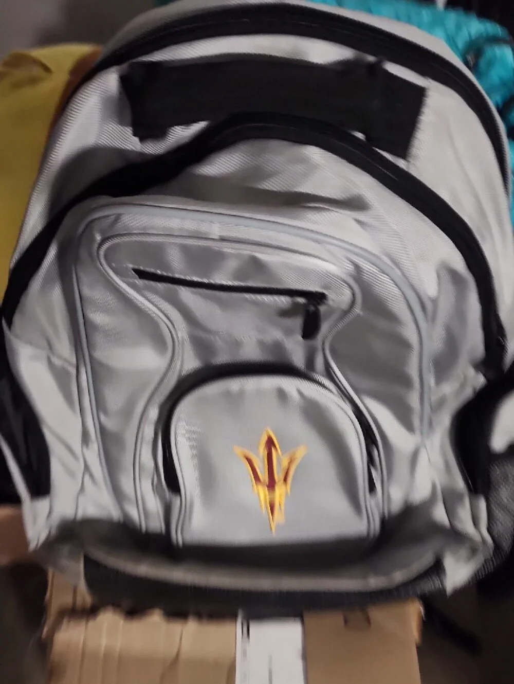 Gray Men’s Arizona State Laptop Backpack